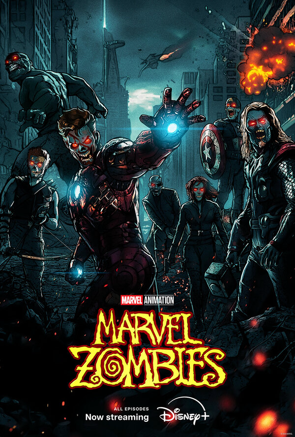 Зомби Marvel постер - смотреть онлайн